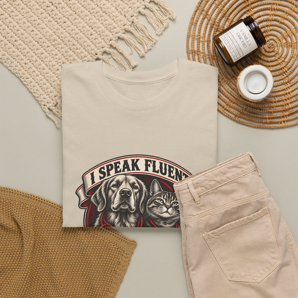 I Speak Fluent Bark And Meow Classic Tee