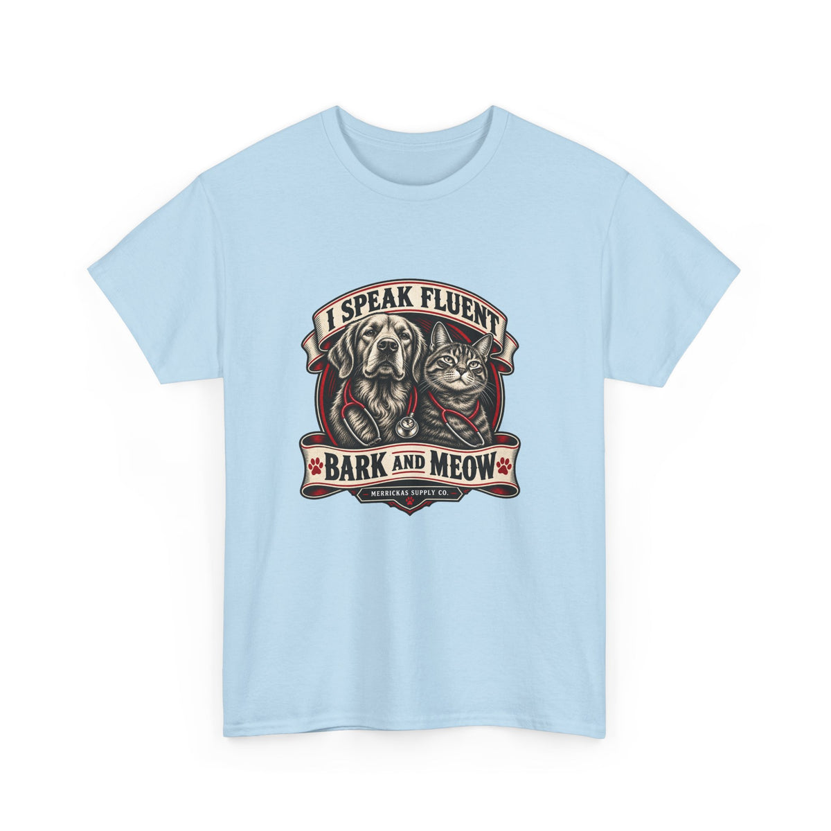 I Speak Fluent Bark And Meow Classic Tee