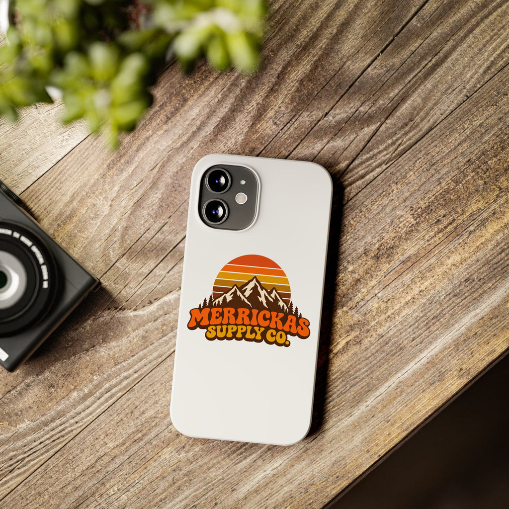 Merrickas Retro Sunset Mountain Phone Case