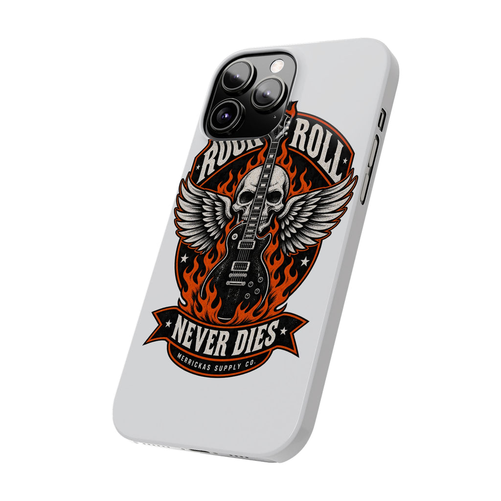 Rock N Roll Never Dies Phone Case