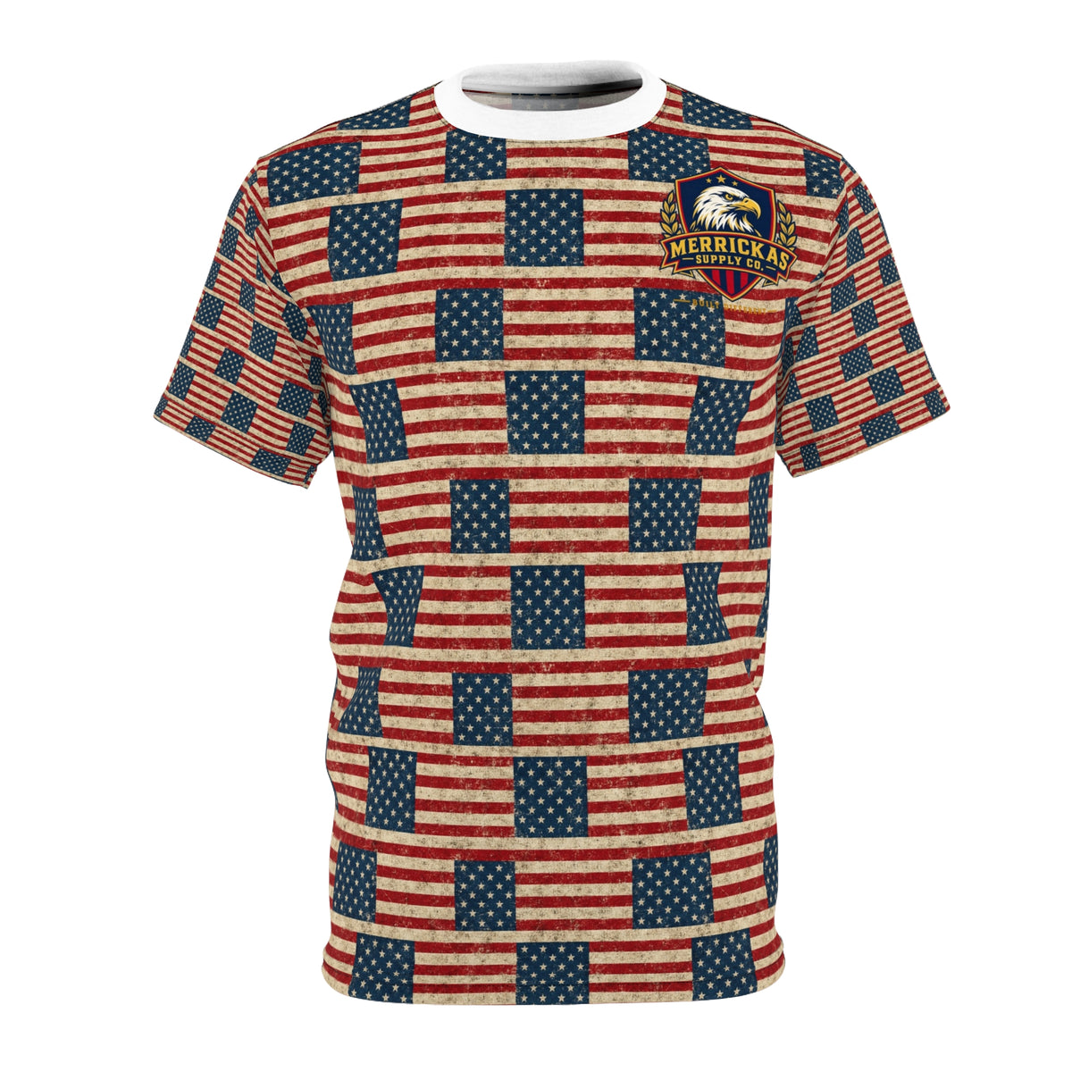 Old Glory Full-Print All-Over Print Tee