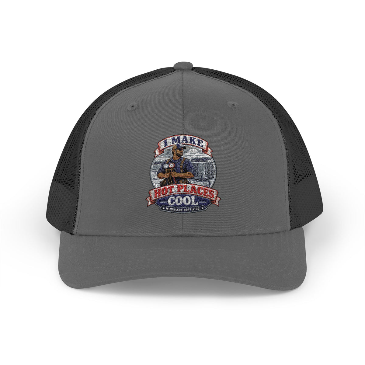 I Make Hot Places Cool Snapback Trucker Cap