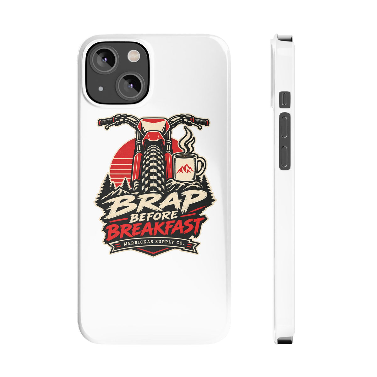 Brap Before Breakfast Phone Case