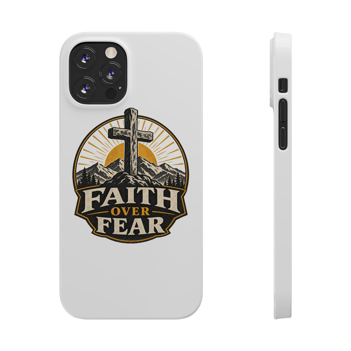 Faith Over Fear Phone Case