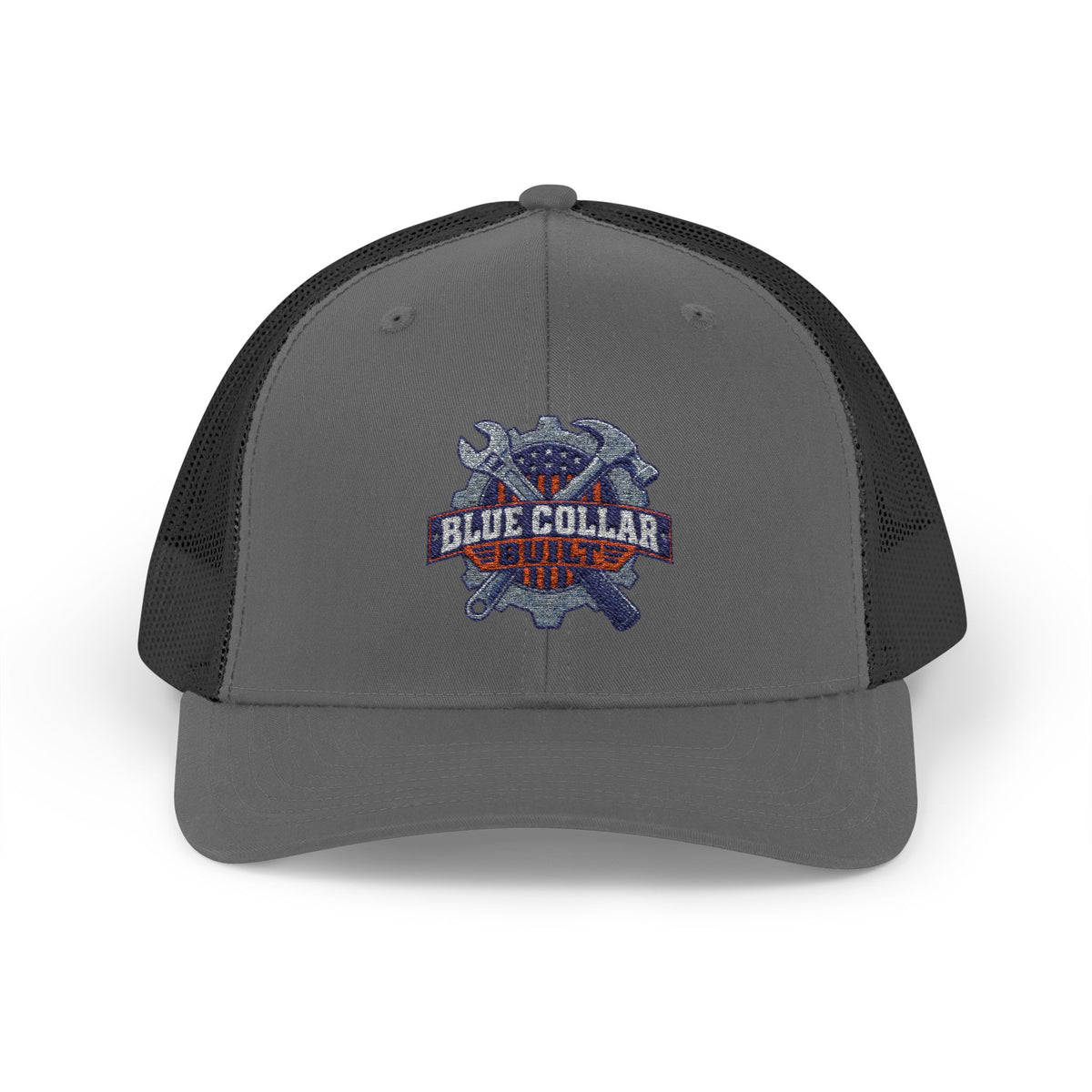 Blue Collar Built Snapback Trucker Hat
