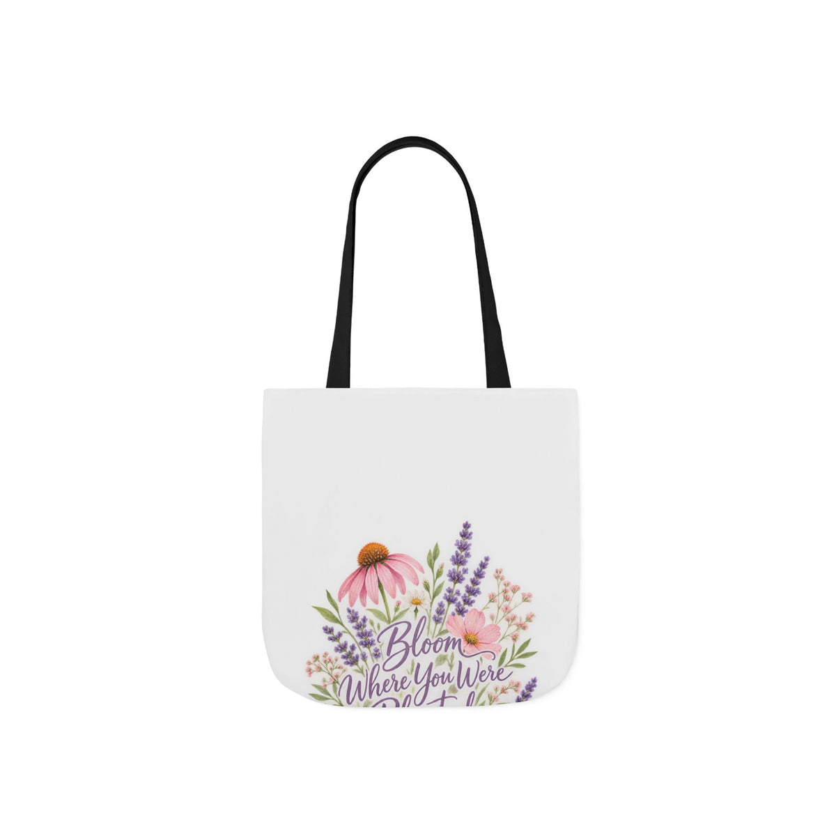 Bloom Where You Were Planted Anyway Canvas Wall Art