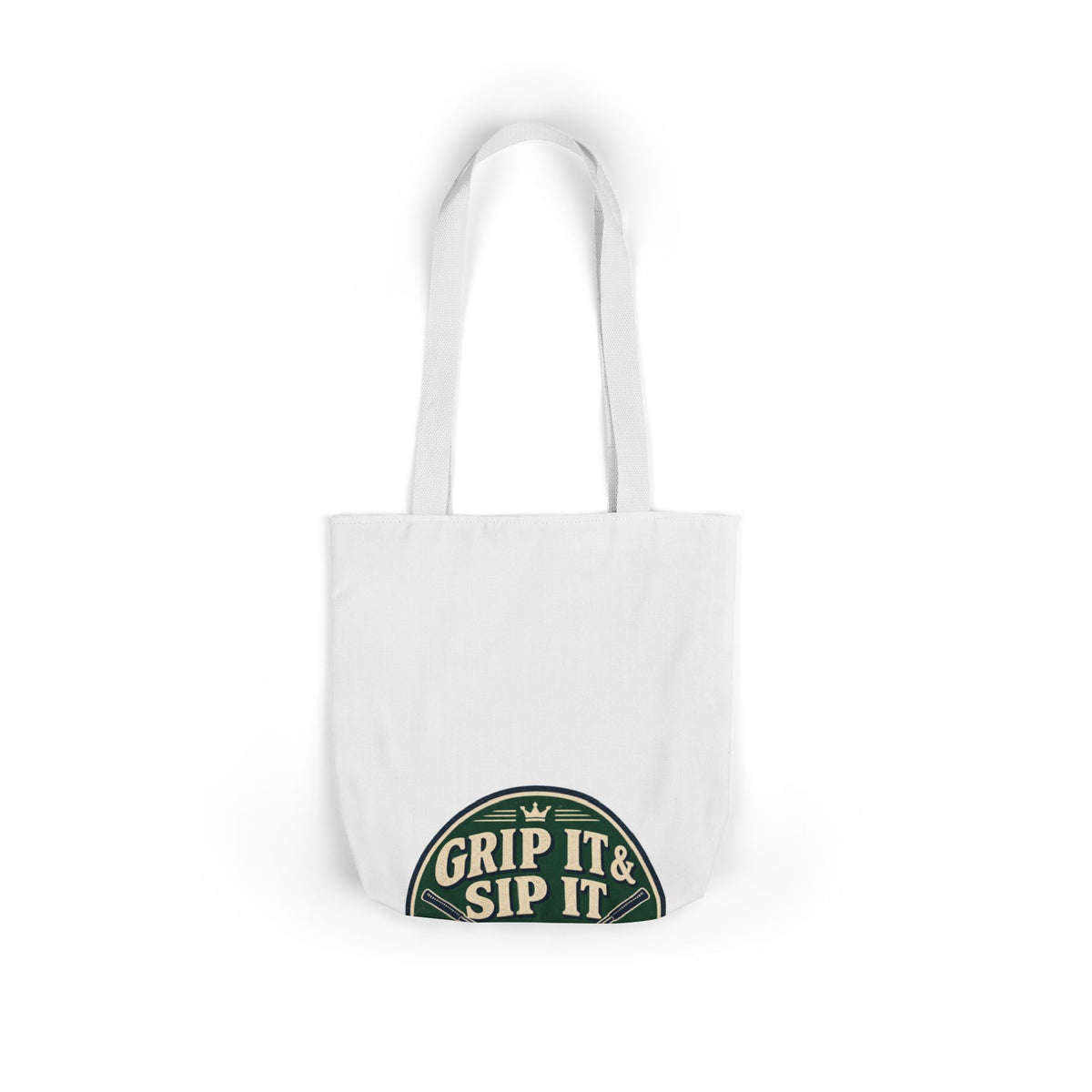 Grip It & Sip It Canvas Wall Art