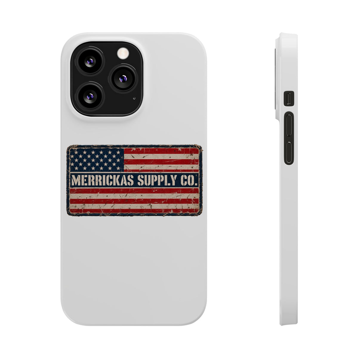 Merrickas American Flag Patch Phone Case