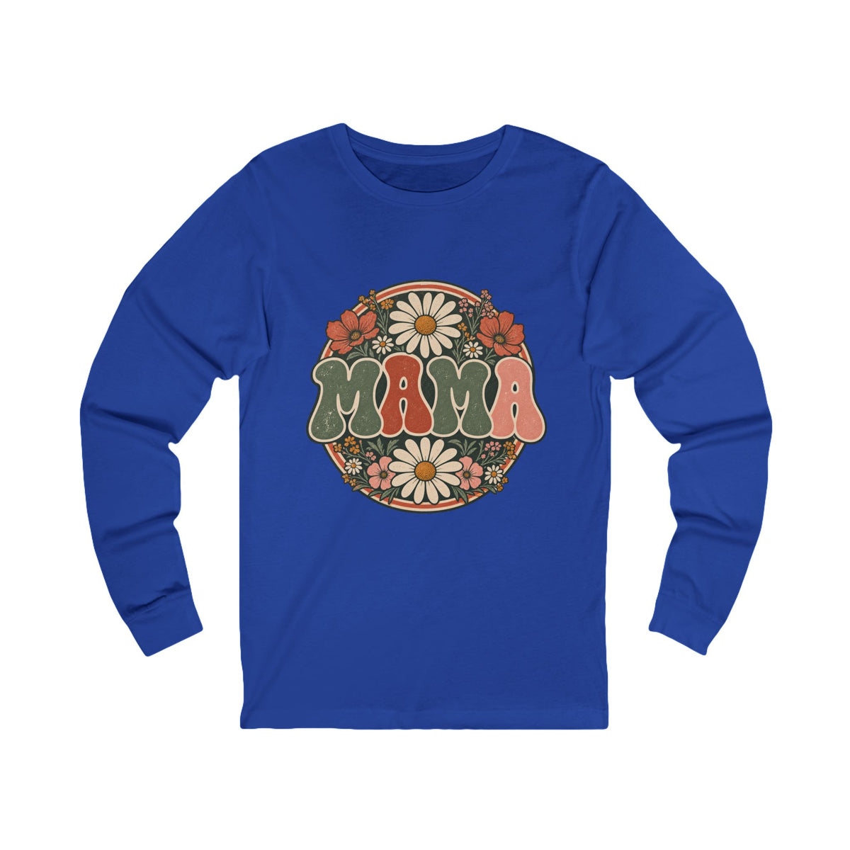 Mama Wildflower Long Sleeve Tee