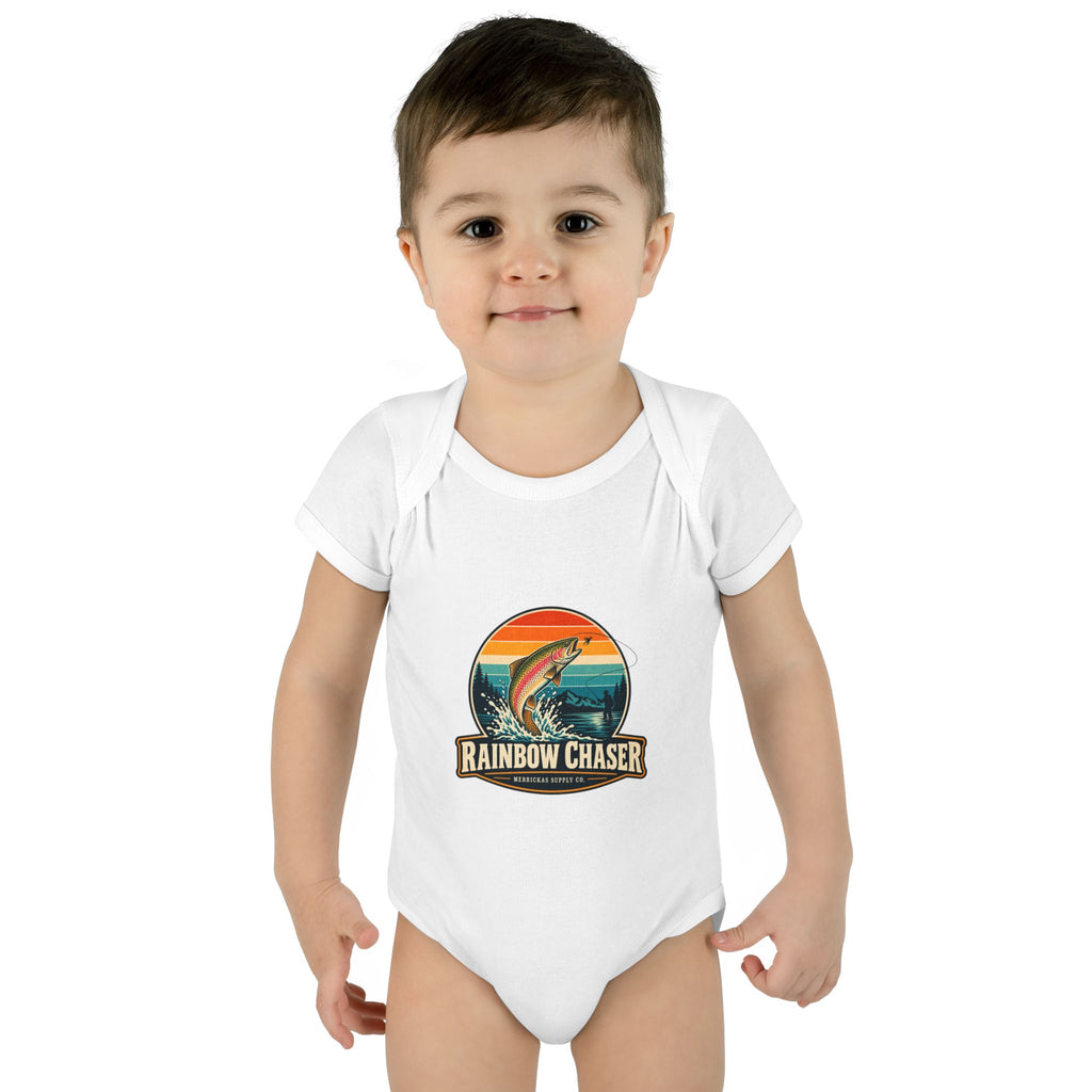 Rainbow Chaser Baby Onesie