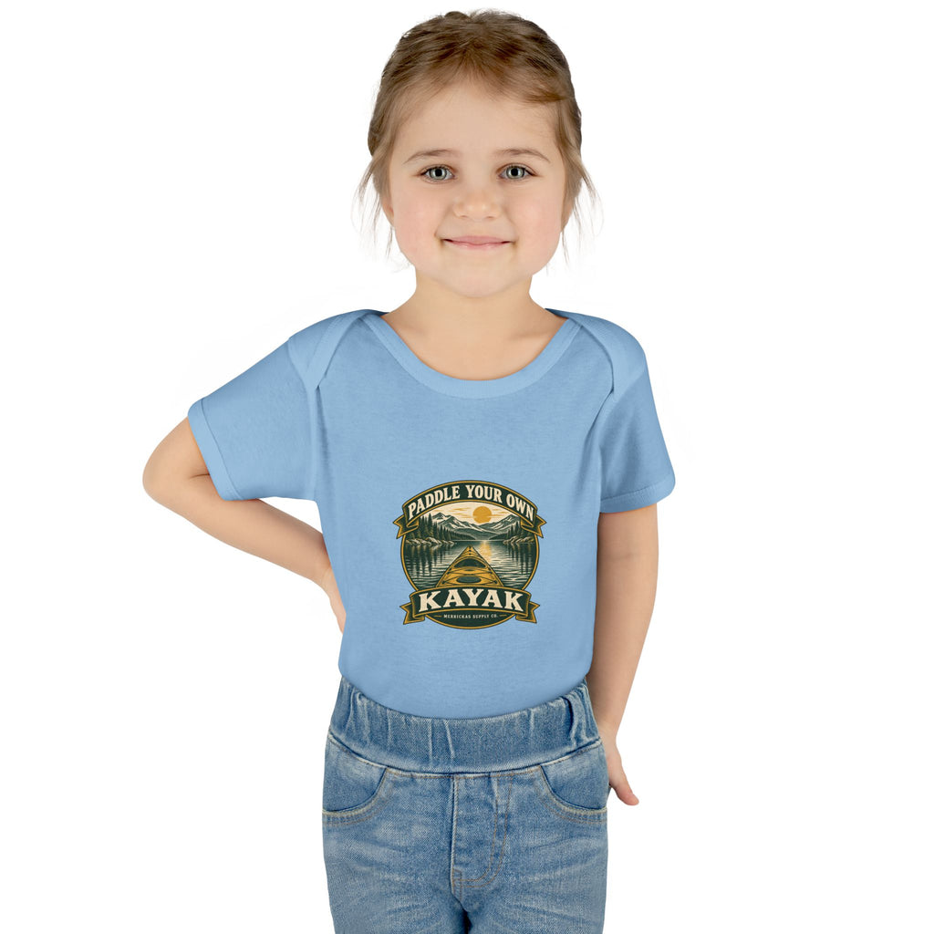 Paddle Your Own Kayak Baby Onesie