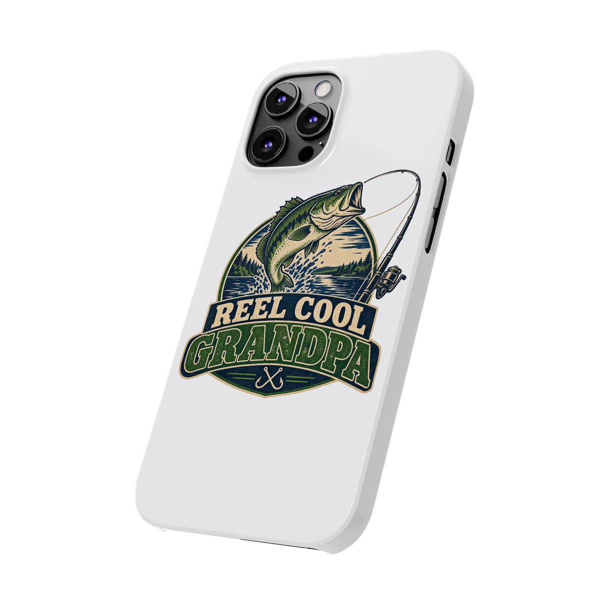 Reel Cool Grandpa Phone Case
