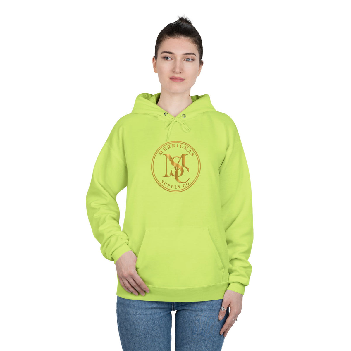 Merrickas Gold MSC Monogram Hoodie