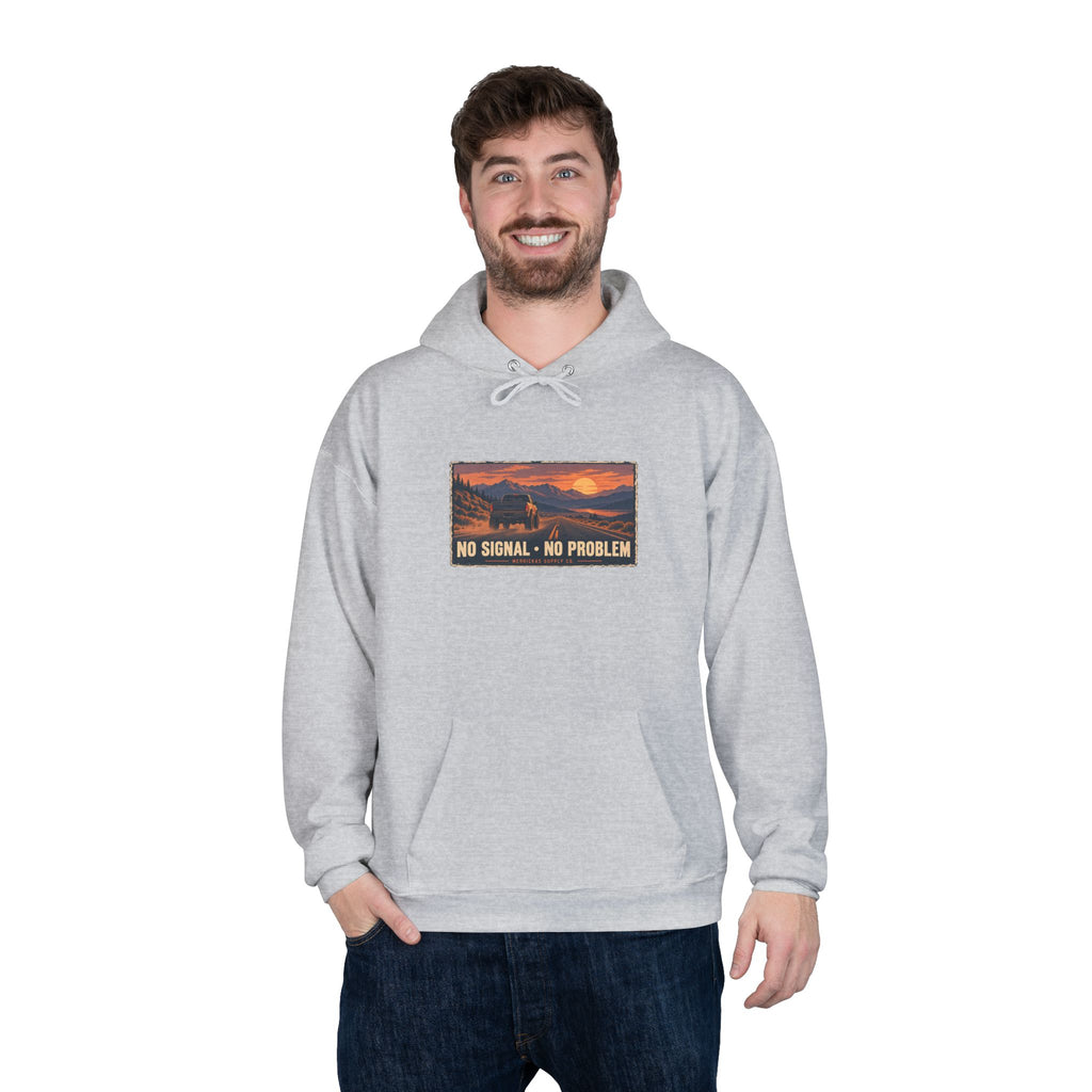 No Signal No Problem Heavyweight Hoodie