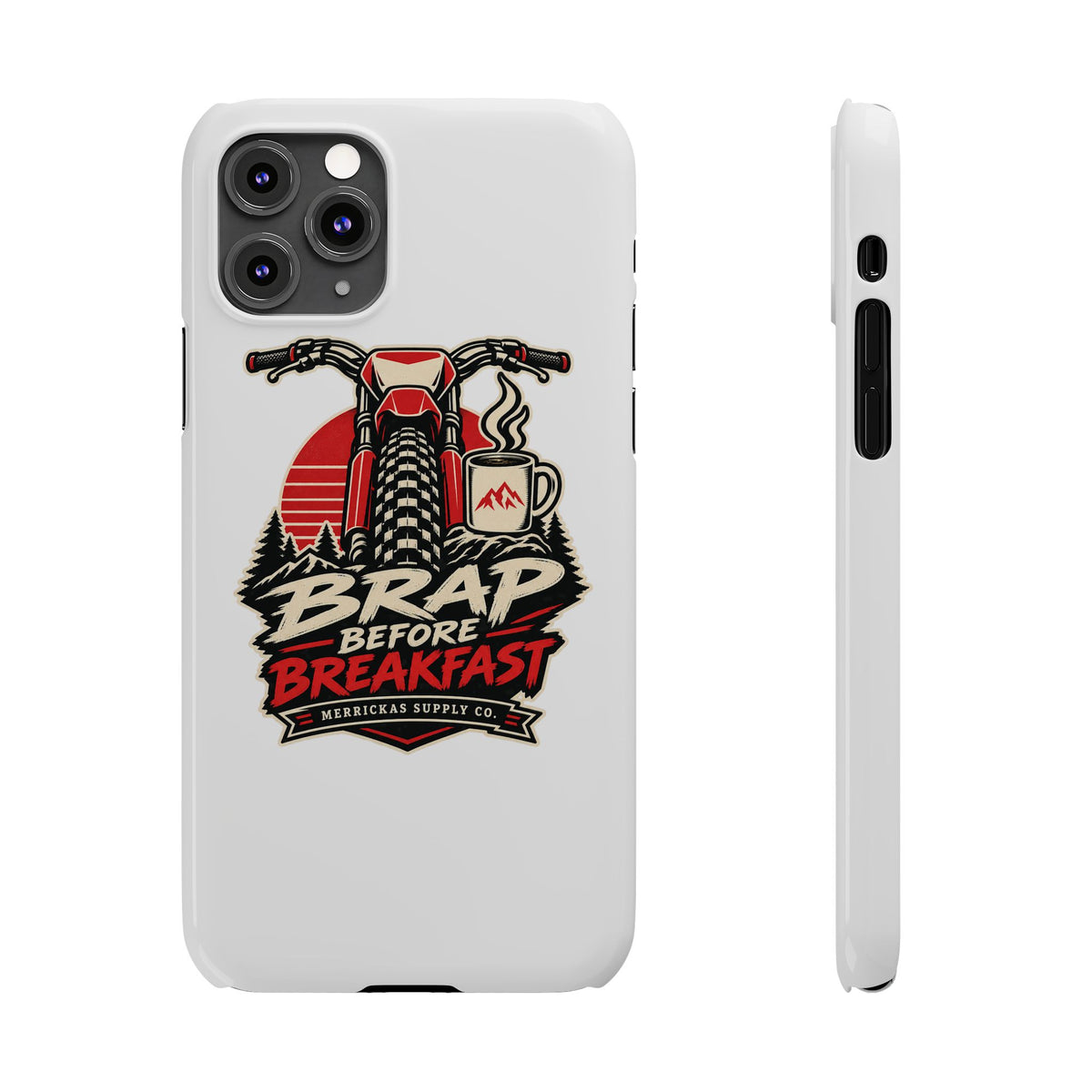 Brap Before Breakfast Phone Case