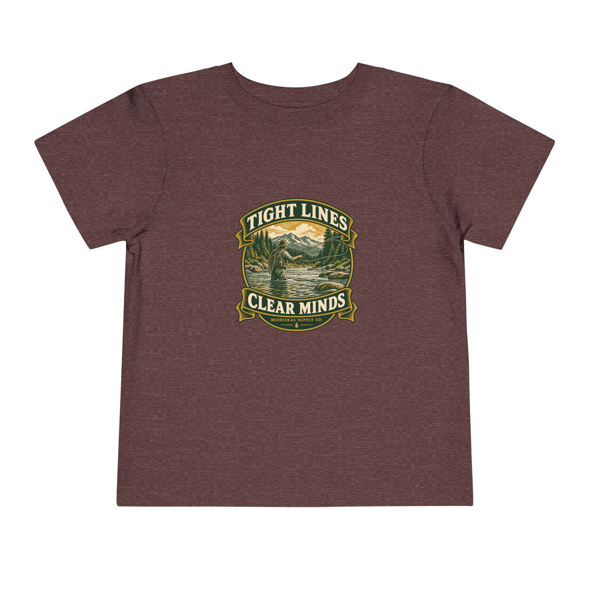 Tight Lines Clear Minds Toddler Tee