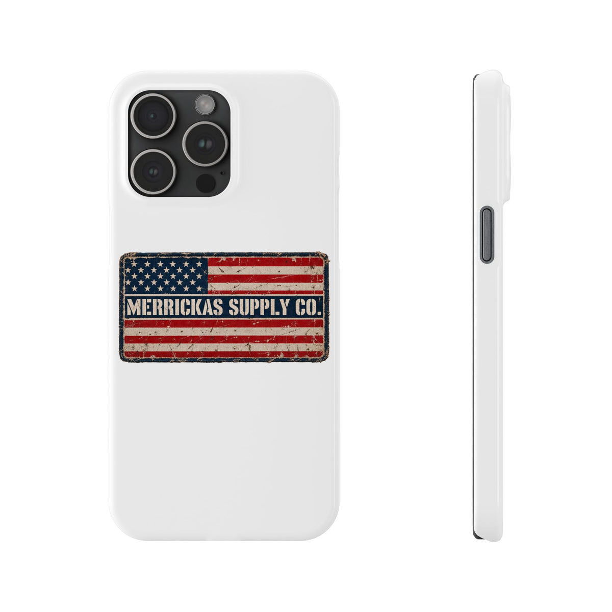 Merrickas American Flag Patch Phone Case