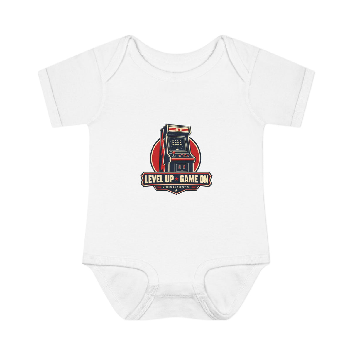 Level Up Game On Baby Onesie