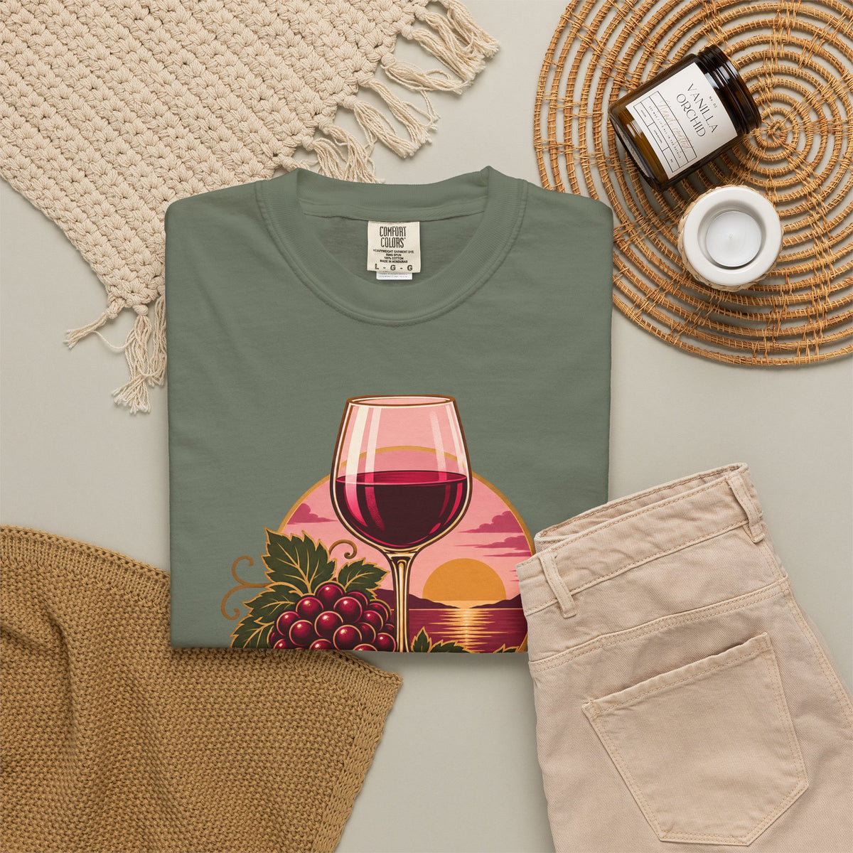 Wine About It Garment-Dyed Tee