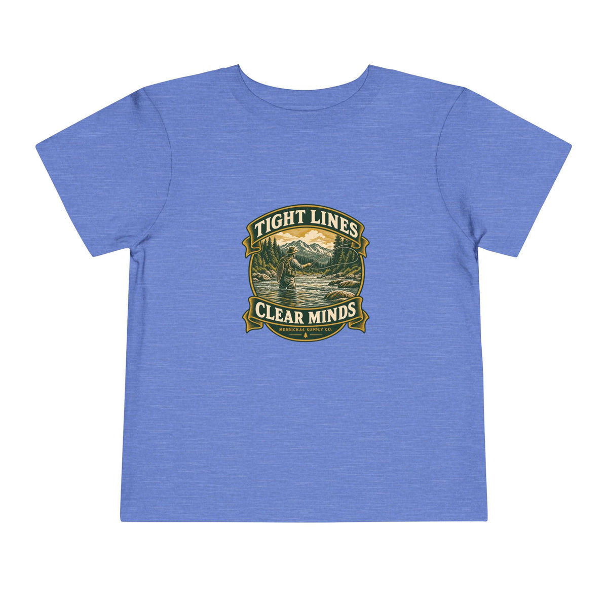 Tight Lines Clear Minds Toddler Tee