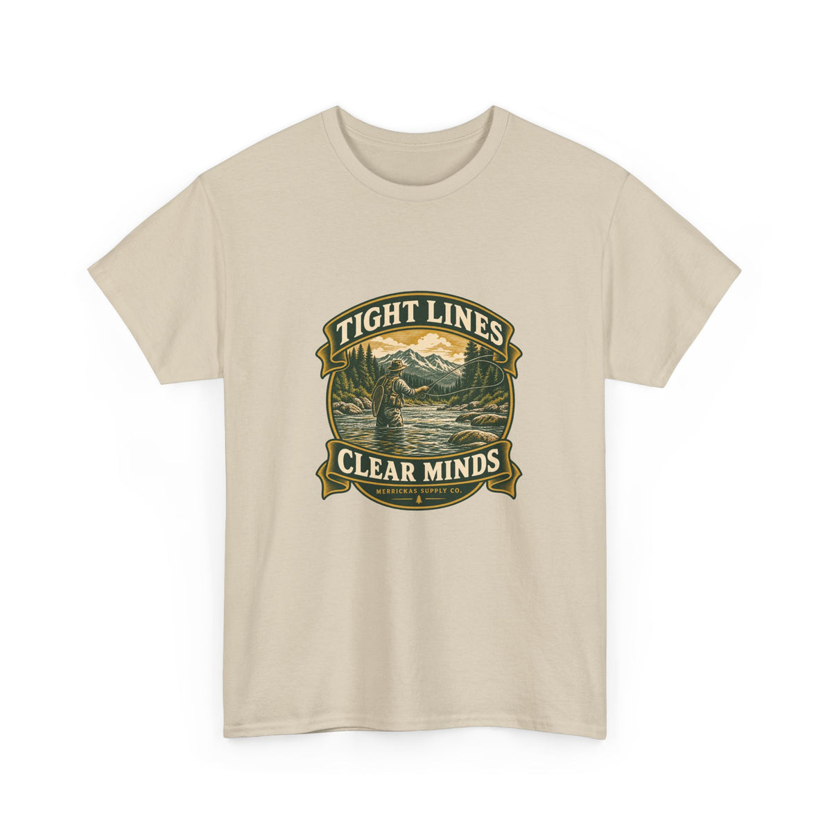 Tight Lines Clear Minds Classic Tee