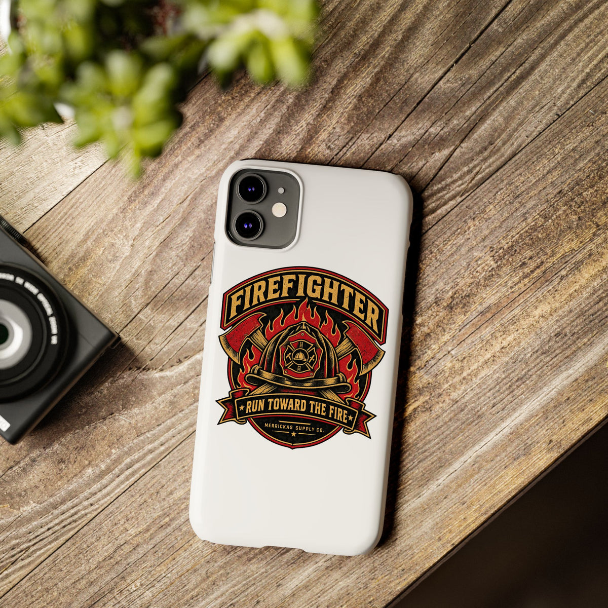 Run Toward The Fire Phone Case