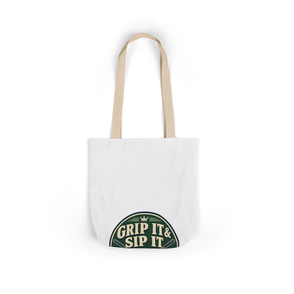 Grip It & Sip It Canvas Wall Art