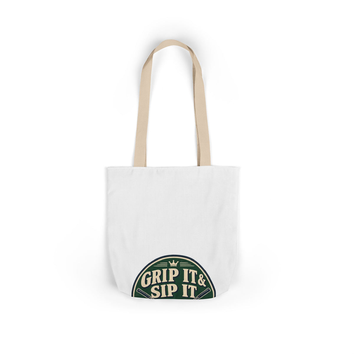 Grip It & Sip It Canvas Wall Art