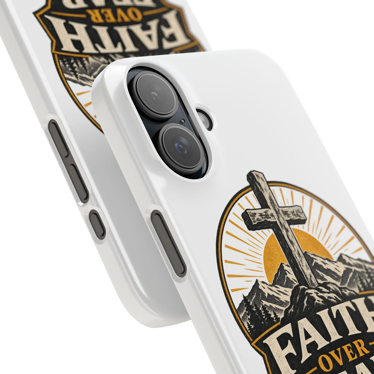 Faith Over Fear Phone Case