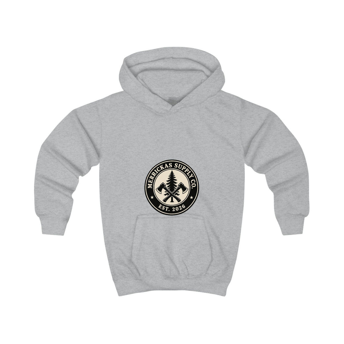 Merrickas Heritage Axe Badge Kids' Hoodie