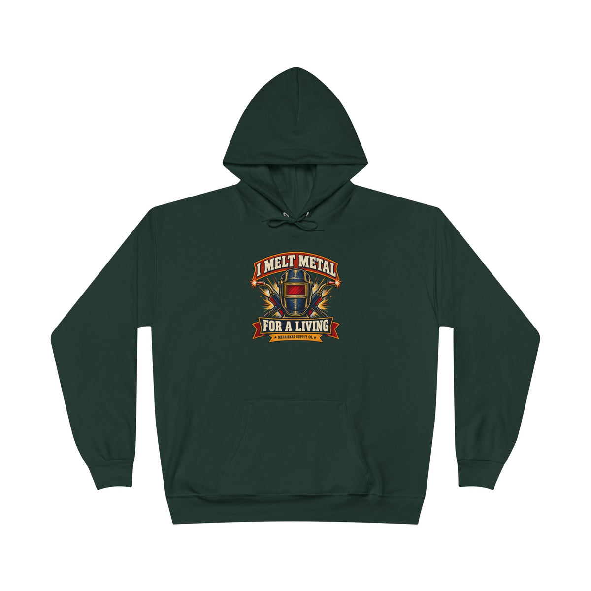 I Melt Metal For A Living Heavyweight Hoodie