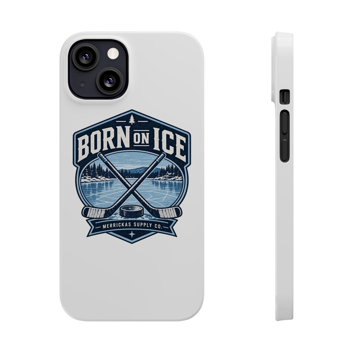 Born On Ice Phone Case