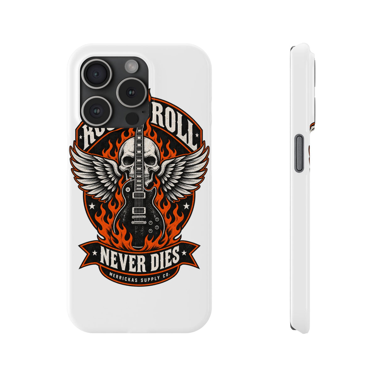Rock N Roll Never Dies Phone Case