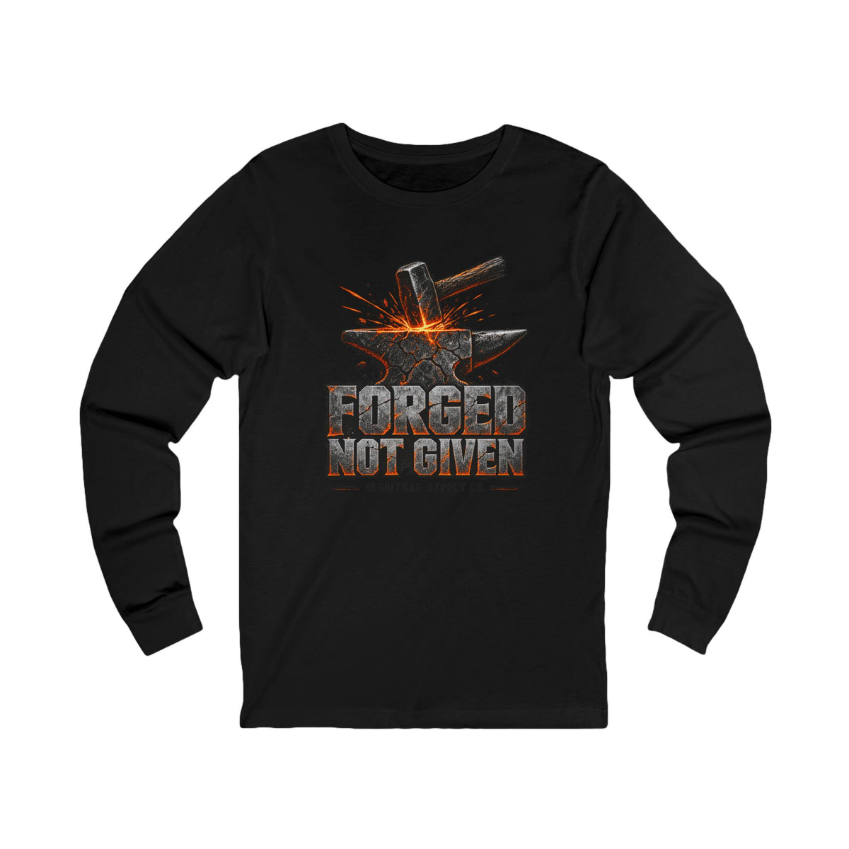 Forged Not Given Long Sleeve Tee