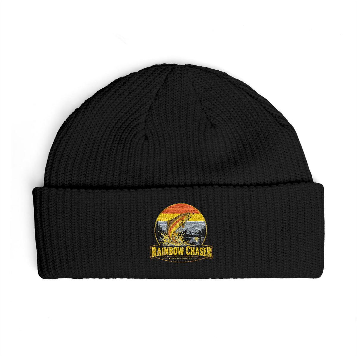 Rainbow Chaser Cuff Beanie