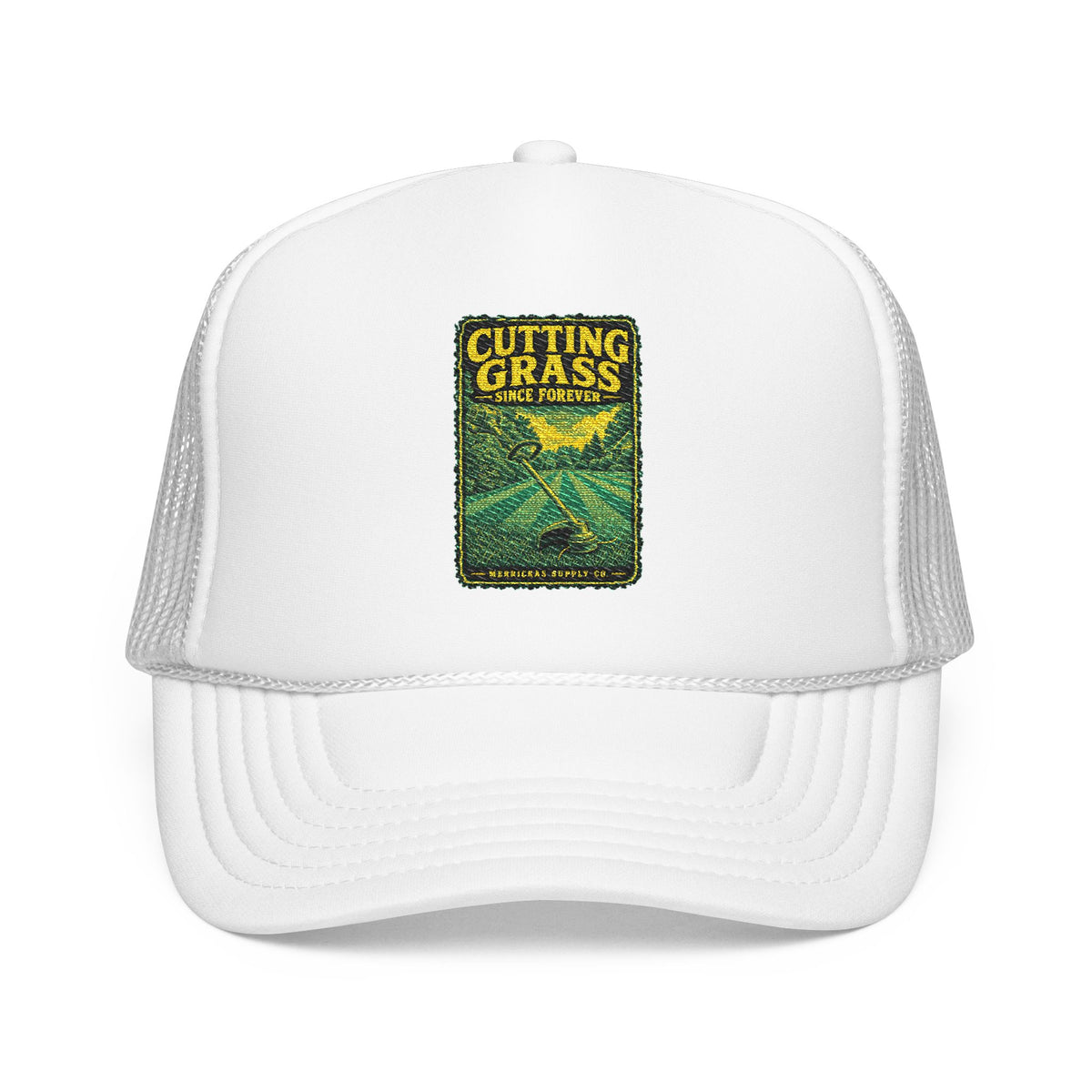 Cutting Grass Since Forever Foam Trucker Hat
