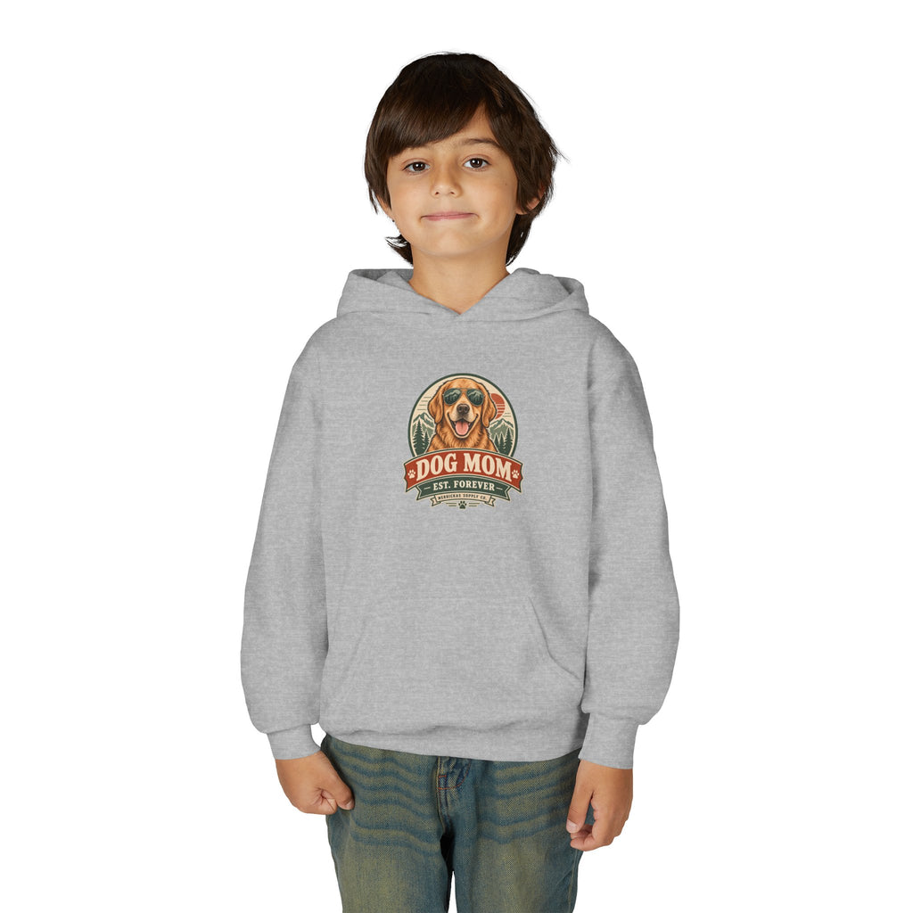 Dog Mom Est. Forever Youth Hoodie
