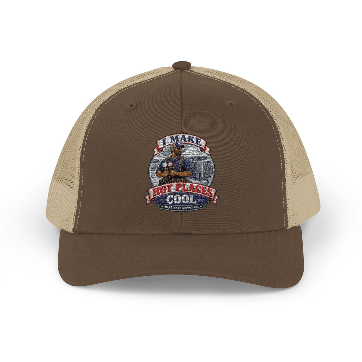 I Make Hot Places Cool Snapback Trucker Cap