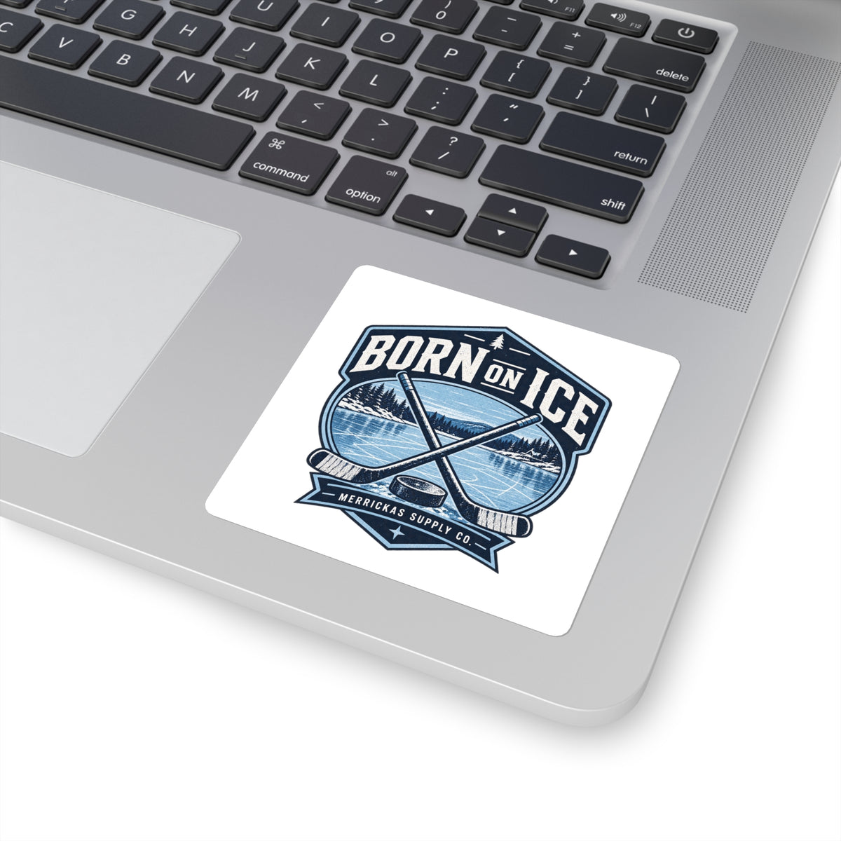 Born On Ice Sticker