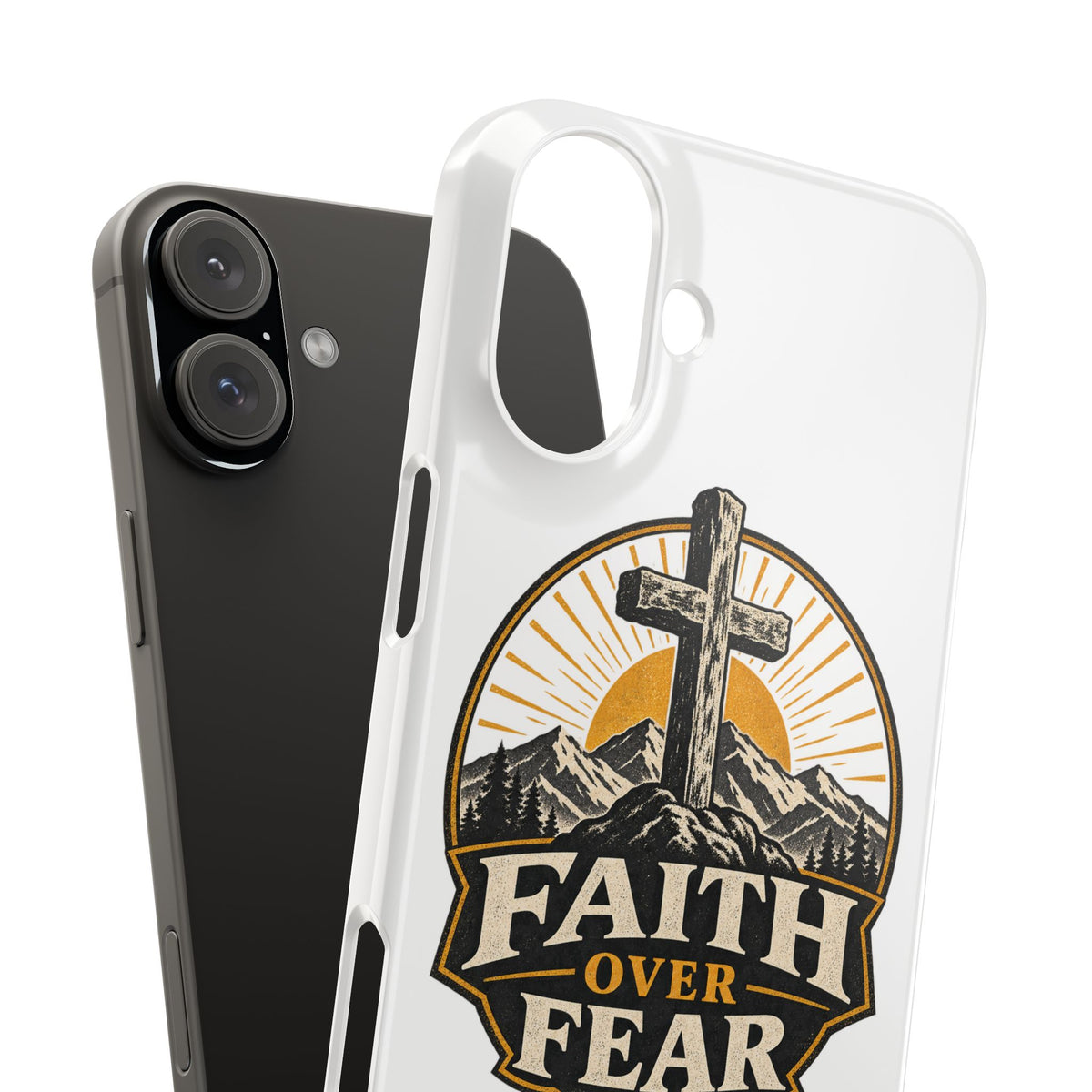 Faith Over Fear Phone Case