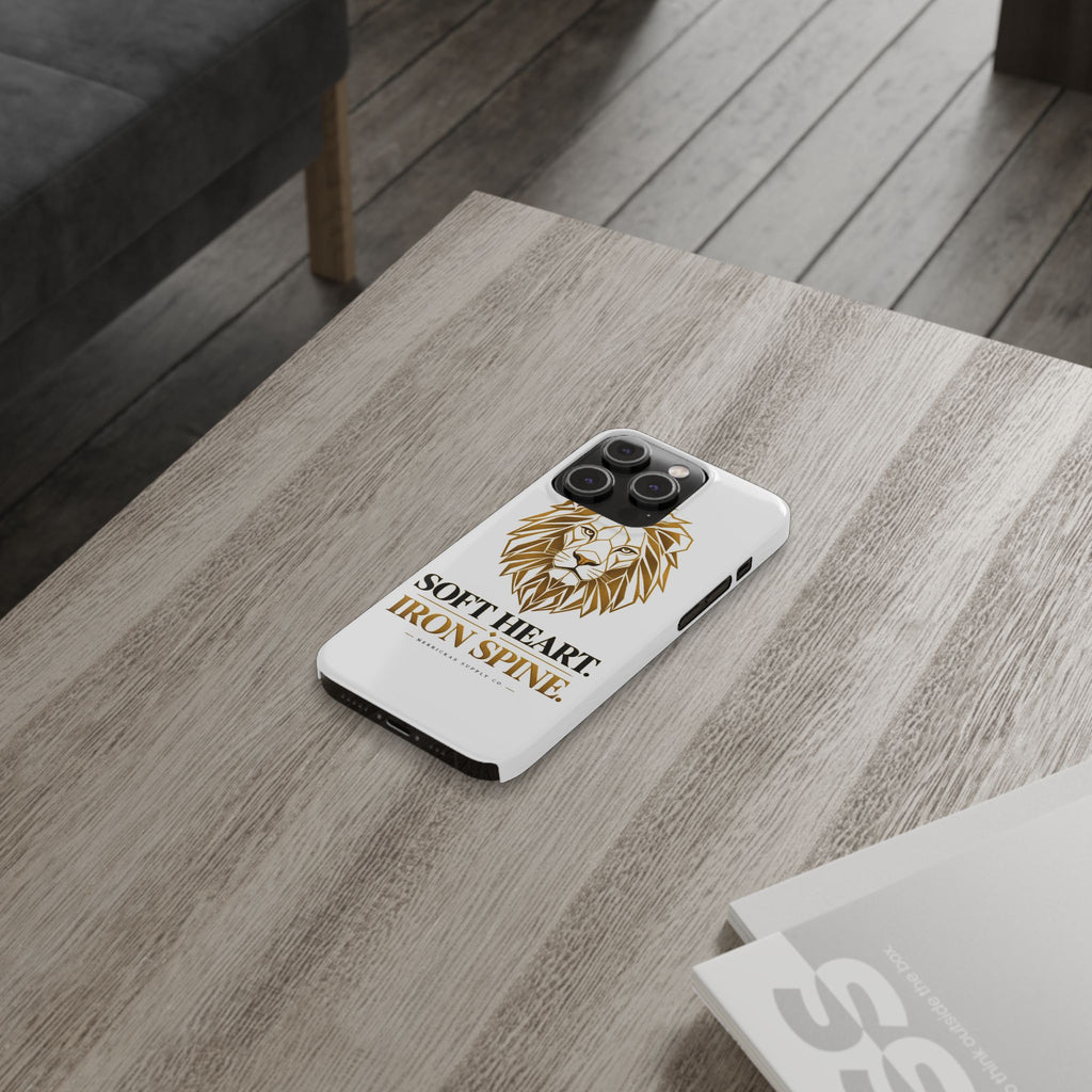 Soft Heart Iron Spine Phone Case