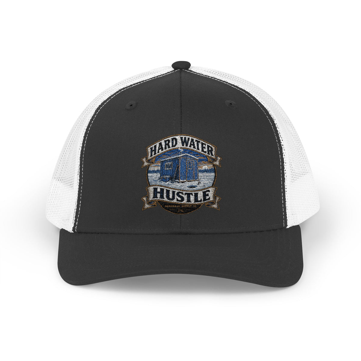 Hard Water Hustle Snapback Trucker Cap