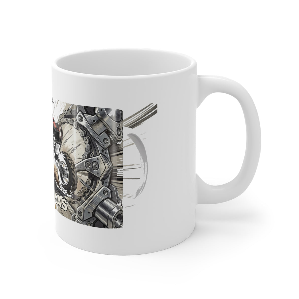 ATVs / Four Wheelers Design 3 | Mug | ATVs / Four Wheelers | Merrickas Supply CO