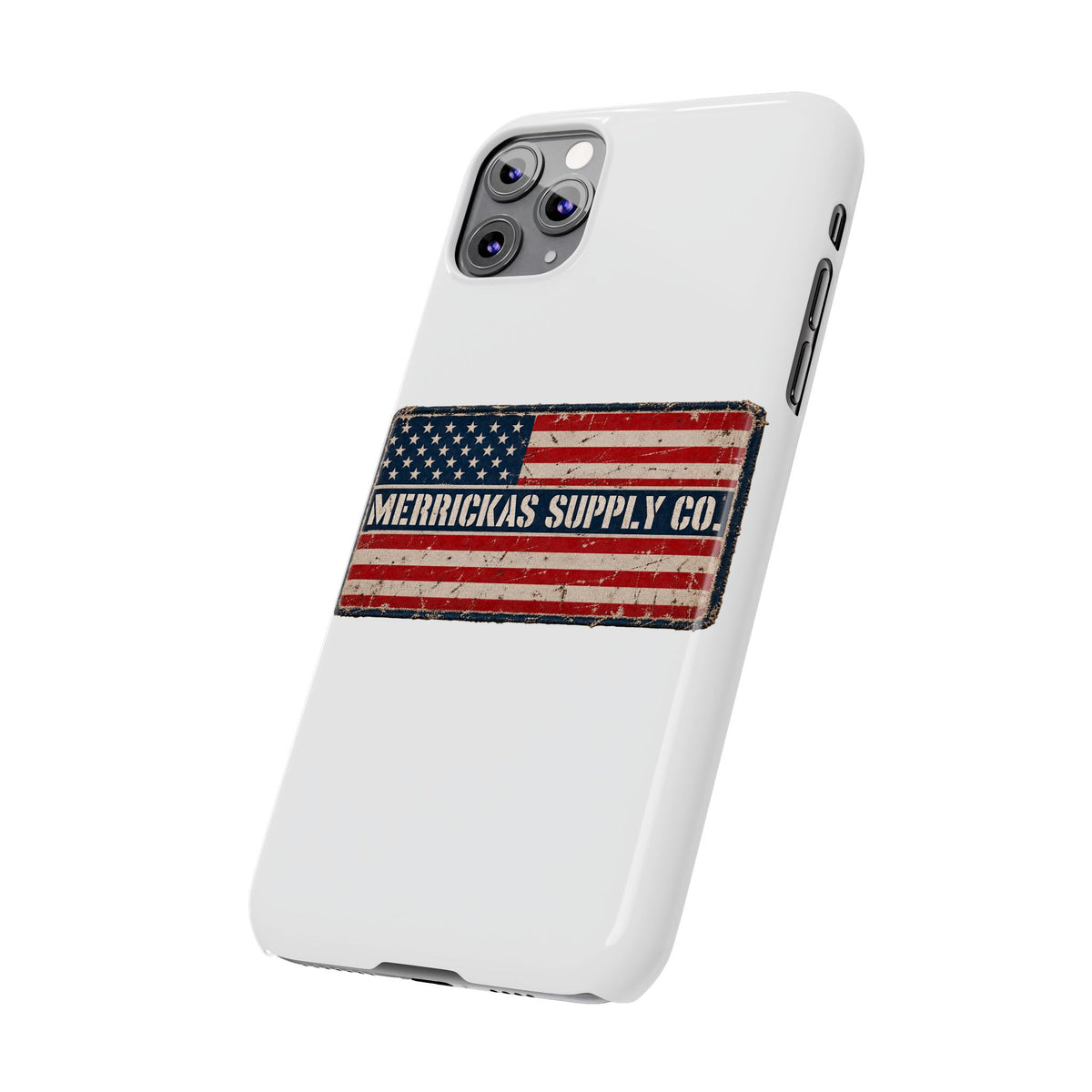 Merrickas American Flag Patch Phone Case