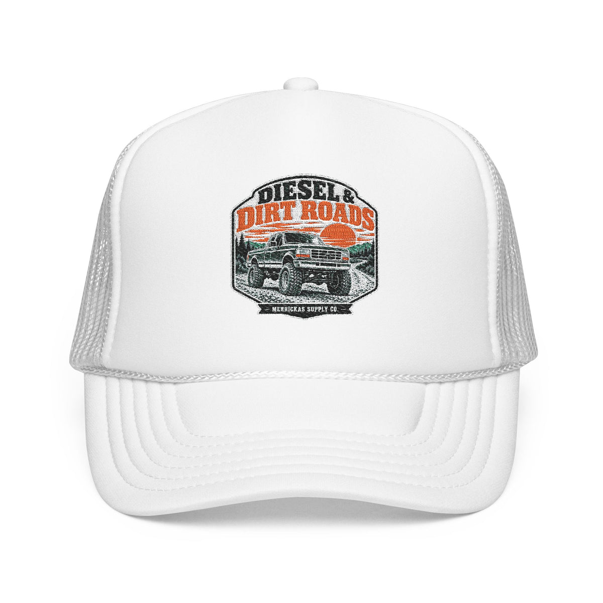 Diesel & Dirt Roads Foam Trucker Hat