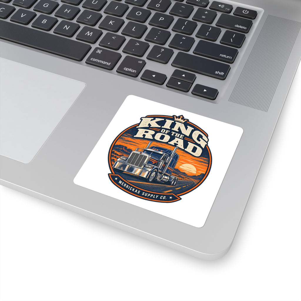 King Of The Road Sticker