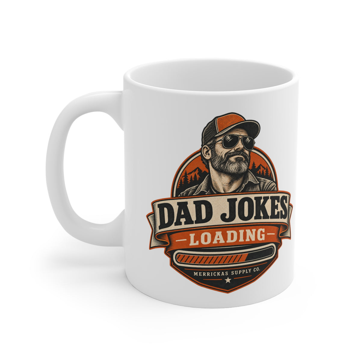 Dad Jokes Loading Coffee Mug 11oz