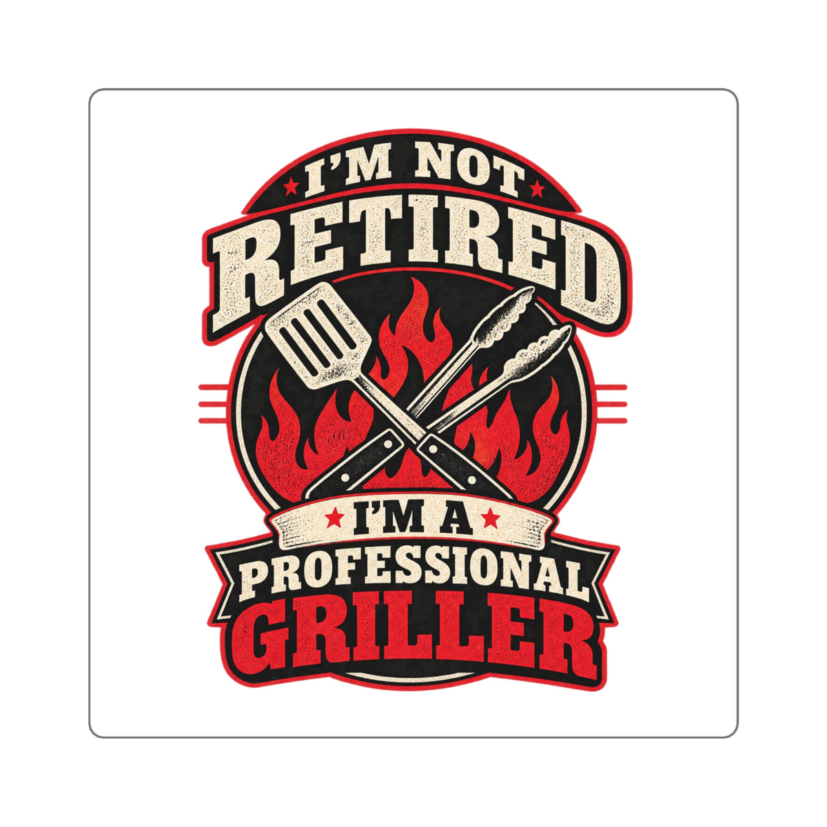Professional Griller Sticker