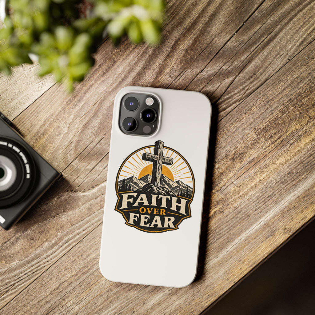 Faith Over Fear Phone Case