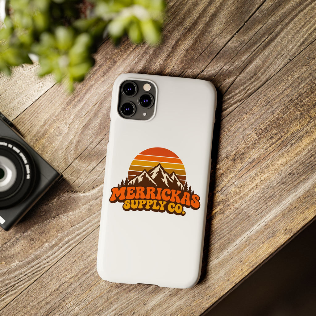 Merrickas Retro Sunset Mountain Phone Case